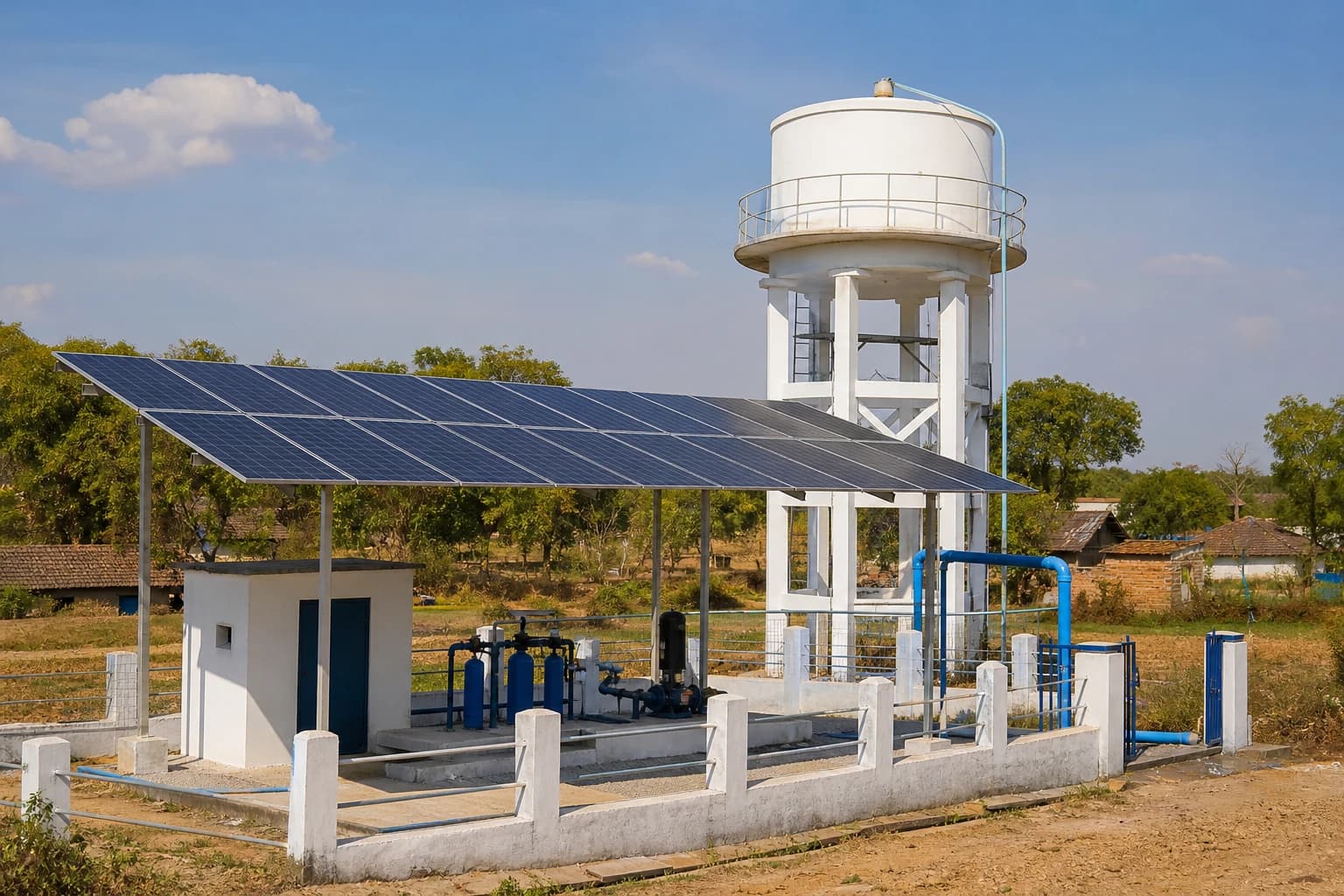 Rawmate Solutions solar and rural water-infrastructure integration